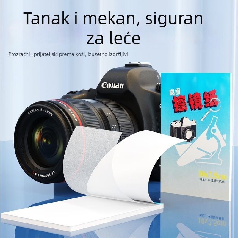 Papir za čišćenje leća za digitalne fotoaparate — OEM prilagodljiva uzorak