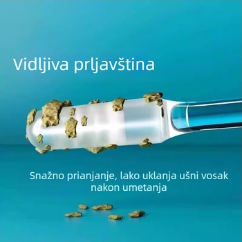 DS ne-svijetleći set žlica za uho – čišćenje uha, PS + ljepilo na bazi vode, model 907