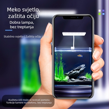 Klip LED svjetiljka za akvarij, vodootporna rasvjeta za vodene biljke, dodatno osvjetljenje (Brand Tianyue; Materijal ABS; Snaga 3W)