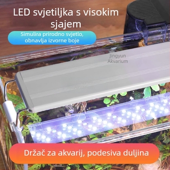 GX-K Series LED svjetlo za akvarij za aquascaping — 5W, akril, štednja energije uz simulaciju sunčevog svjetla