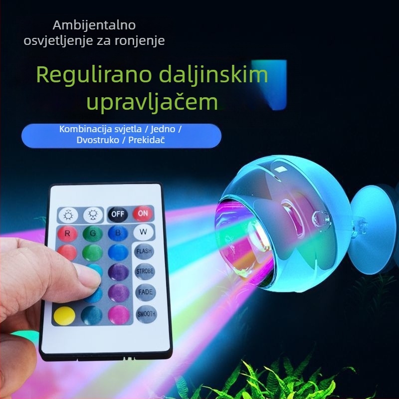 LED clip svjetlo za akvarij, vodootporno, kompaktno, izuzetno svijetlo podvodno dekorativno svjetlo — Marka Unique; Podrijetlo: Kontinentalna Kina; Snaga: Drugo; Težina: Drugo; Materijal: Drugo