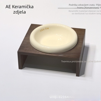 Keramička posuda za mačke - posuda za hranu kućnih ljubimaca, šifra P-23139