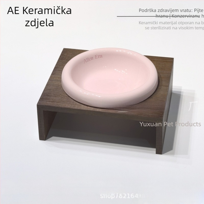 Keramička posuda za mačke - posuda za hranu kućnih ljubimaca, šifra P-23139
