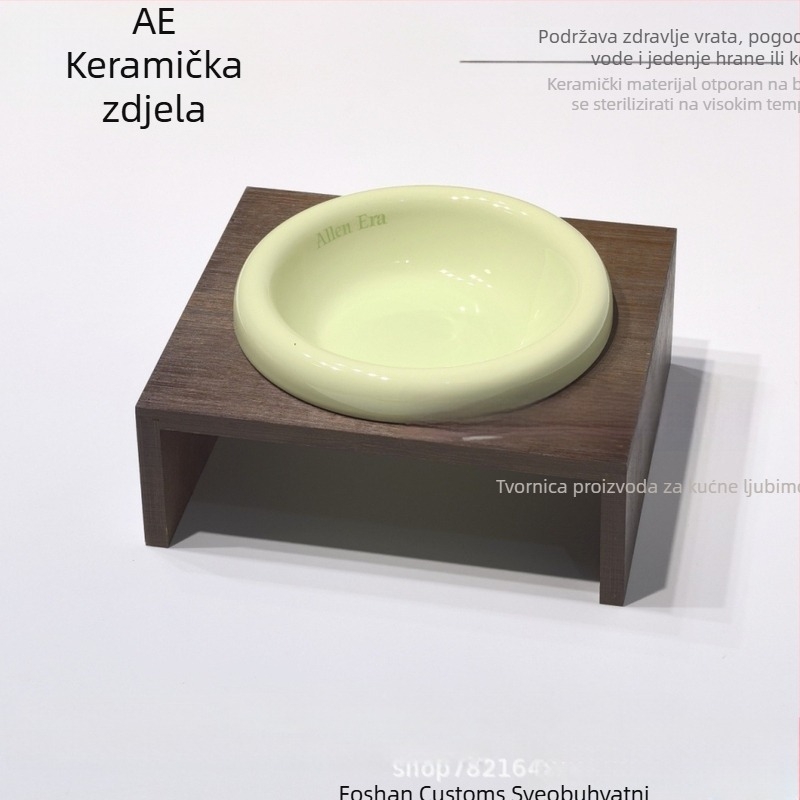 Keramička posuda za mačke - posuda za hranu kućnih ljubimaca, šifra P-23139