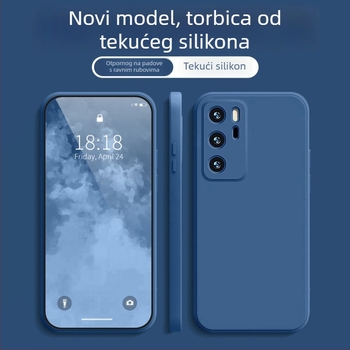 Kućište Huawei P40 — Minimalističko zaštitno kućište s ravnim bridovima za P40 i P40 Pro, Youth Edition Lite