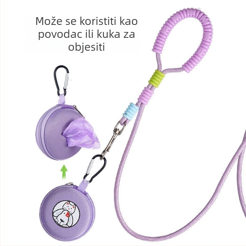 Hartley retraktibilna vodilica za pse — vodilica za vuču, materijal od platna, protiv bijega, kutija 200 komada