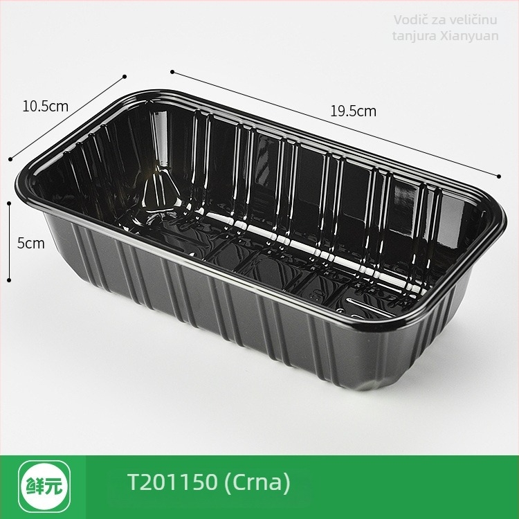 Jednokratna PET kutija za voće bez poklopca, model 1813, PET materijal, debljina zida 0,3 mm, unutarnji promjer 120 mm