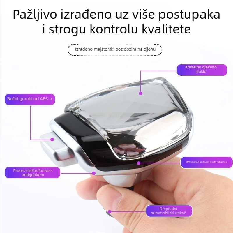 Kožna ručica mjenjača za Volvo S60/V70/XC60/XC70/S80L