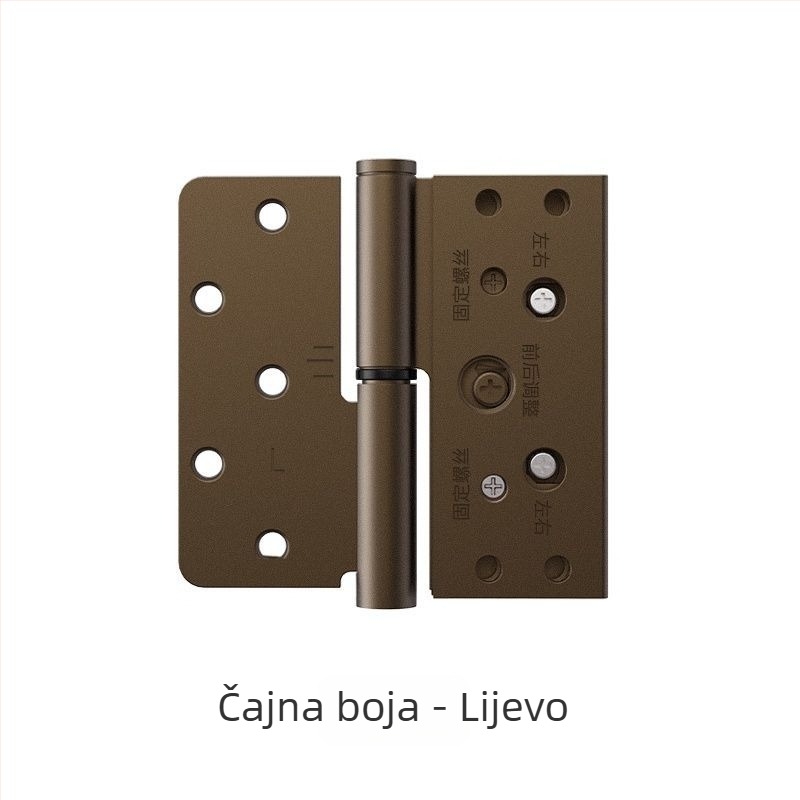 NOCA trodimenzijski podesivi šarki za vrata, u obliku slova H, od aluminijske legure