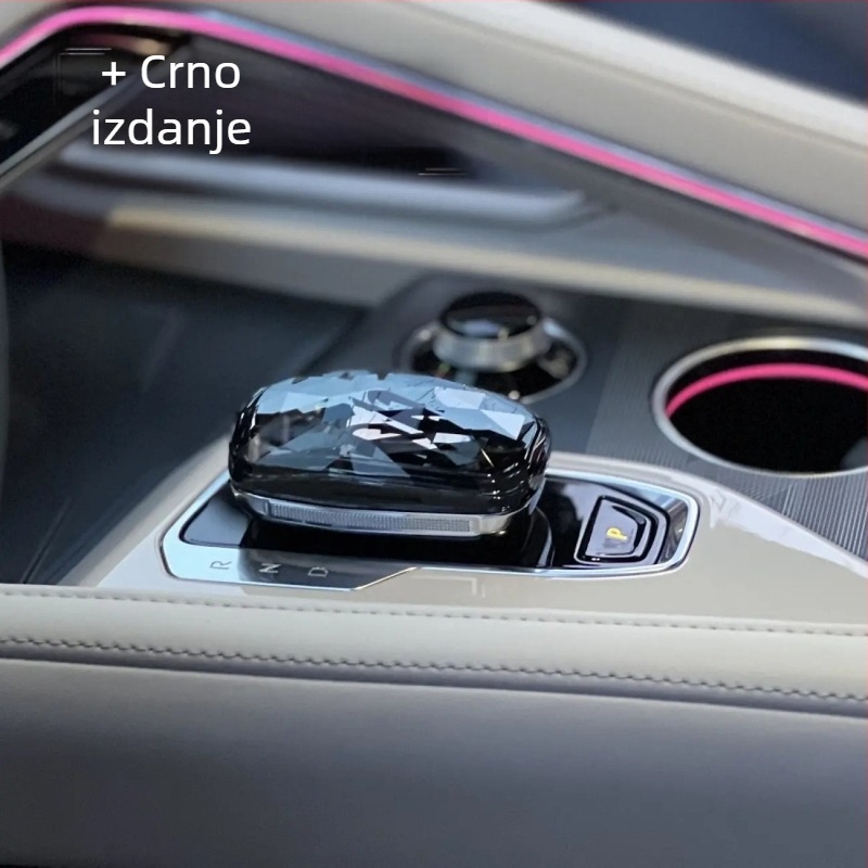 Kapa za ručicu mjenjača s kristalnim dizajnom za Zeekr 001/009, model 030, marka Pengjing