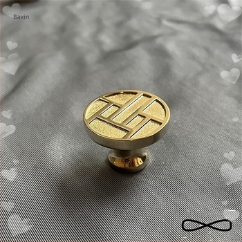 Baixin 1222 mosazna ručka za garderobu i ormar, lijevano pod pritiskom, stil laganog luksuza