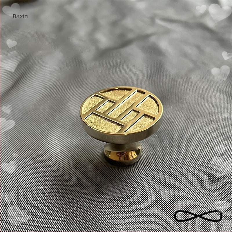 Baixin 1222 mosazna ručka za garderobu i ormar, lijevano pod pritiskom, stil laganog luksuza