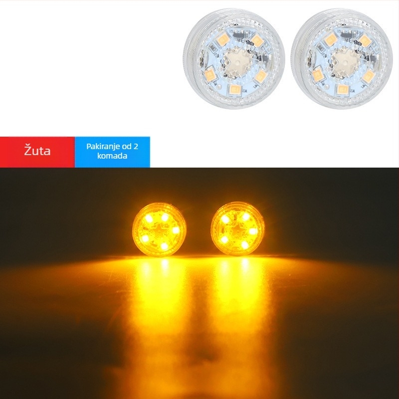 LED lampica za čitanje unutrašnjosti automobila — Little family, plastično kućište, model Bd indoor light touch light, univerzalna kompatibilnost