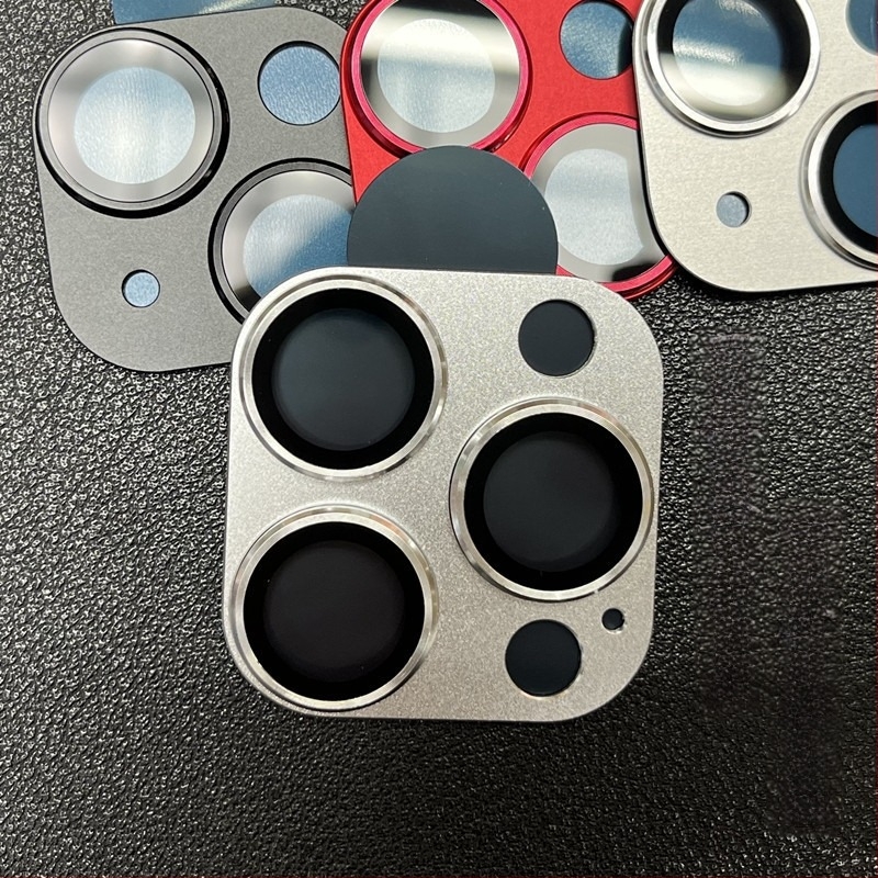 Folija za zaštitu objektiva kamere za iPhone 17 Pro Max – pjeskano završna leća, kaljeno staklo, folija za objektiv, HD, anti otisci prstiju