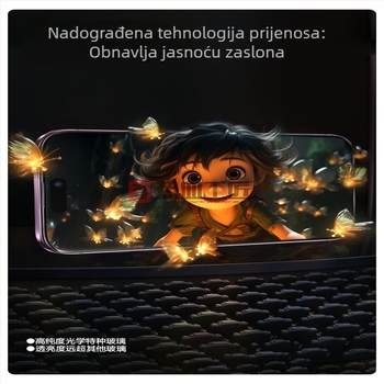 Passionate craftsman staklena zaštita s punim prekrivanjem za iPhone 13 Pro Max, HD jasnoća
