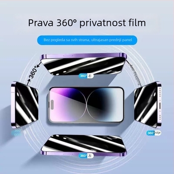 Jia Xingqi Prednje zaštitno staklo za iPhone – Prednja zaštita, Privatnost, Kaljeno staklo, Apple
