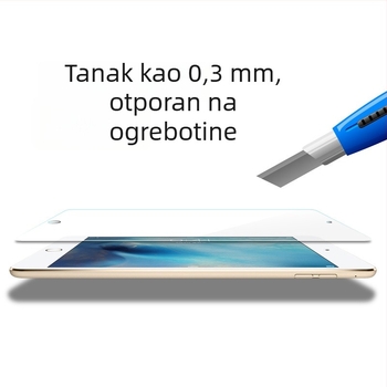 Kaljeno staklo zaštitnik zaslona za Apple iPad Air 6 i iPad Pro seriju — prednji zaštitnik, HD, antiotisak prsta
