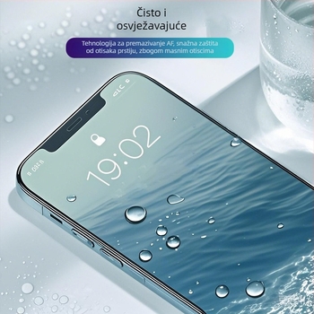 Zaštita prednjeg zaslona iPhone, AR PET anti-refleks, HD, otporno na prašinu, anti-prstni otisci