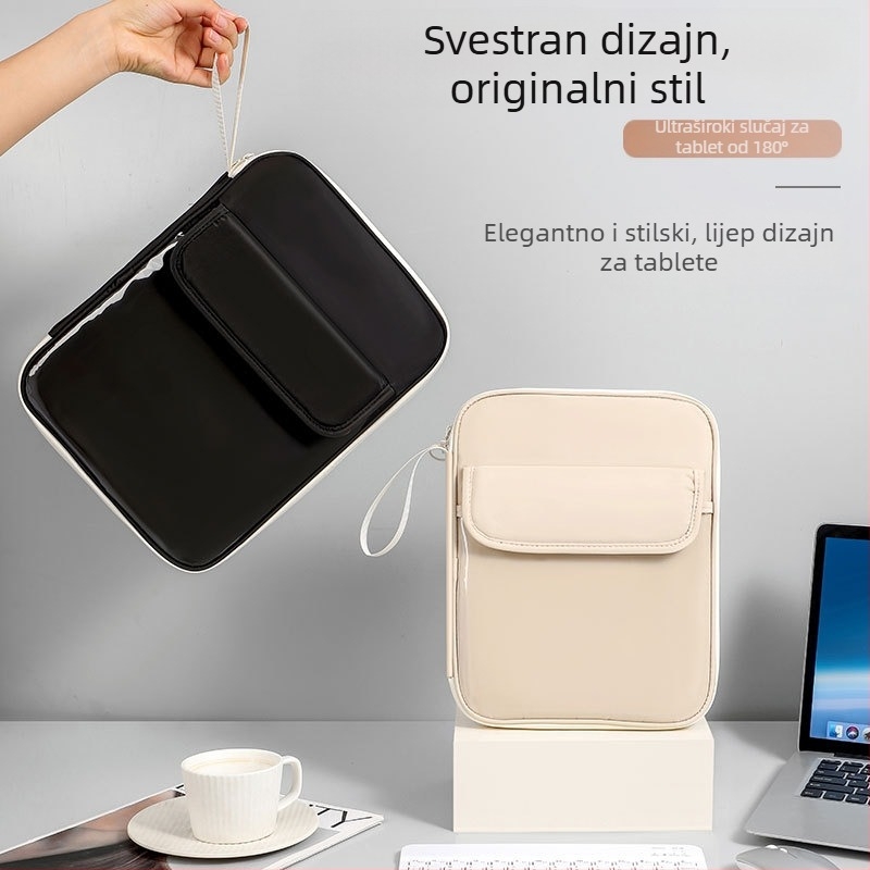 Torba za tablet s vodootpornom, otpornošću na habanje i otpornošću na potrese; vanjski materijal od poliestera i podstava od poliestera