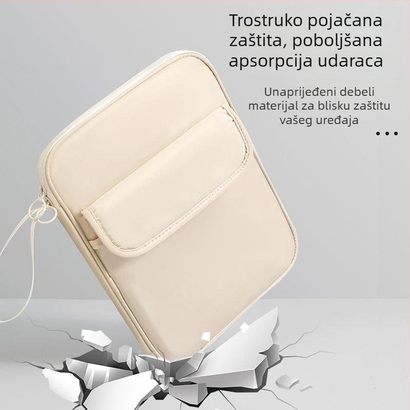 Torba za tablet s vodootpornom, otpornošću na habanje i otpornošću na potrese; vanjski materijal od poliestera i podstava od poliestera