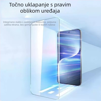 Zaštitni film za prednji zaslon iPhone 17 Pro Max – kaljeno staklo, potpuno pokriće, anti-eksplozija, anti-pad, otporan na prašinu