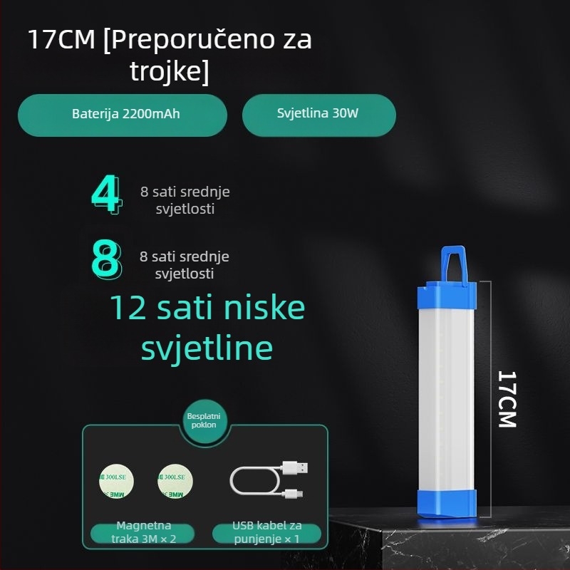 LED unutarnje svjetlo za kutiju kamiona / dostavni tricikl — magnetsko učvršćenje