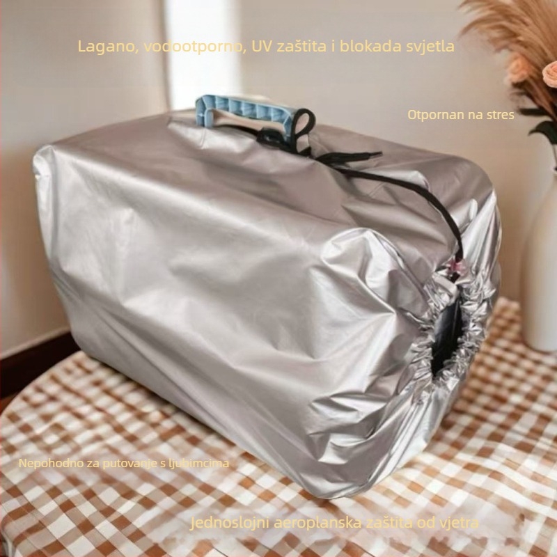 Torba za kućne ljubimce za zimu s toplinskim prekrivačem, otporna na vjetar, prijenosna, platno (Materijal: platno; Mekanost: mekana; Kategorija: torba za kućne ljubimce)