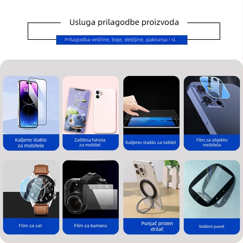 Kaljeno staklo zaštitnik za Xiaomi 15, Xiaomi 15 Pro i Redmi K70 Ultra – otisci prstiju otporan, HD puni zaslon