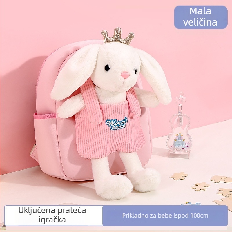 AIGEFMM Unisex dječja školska torba od Oxford tkanine, prozračna i ultra lagana, uzorak životinja, zakrivljene naramenice, podstava od poliestera