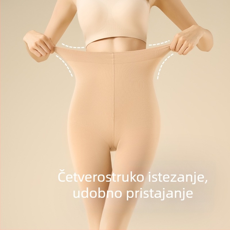 Gaćice od velura i najlona s podizanjem stražnjice, oblikovanje tijela, zgusnute