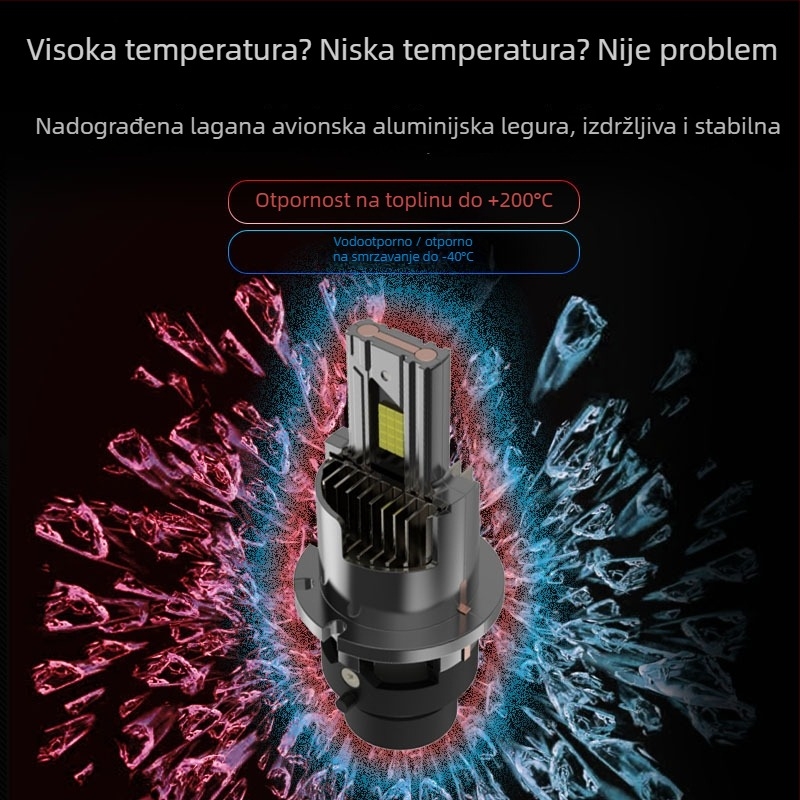 Automobilska LED glavna svjetiljka, D serija, sve-u-jednom modul, 230W, 24400 lm, 9-36V, IP68