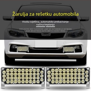 LED upozoravajuće svjetlo za kamione i prikolice – snažan stroboskop, protiv sudara straga, za vozila spašavanja