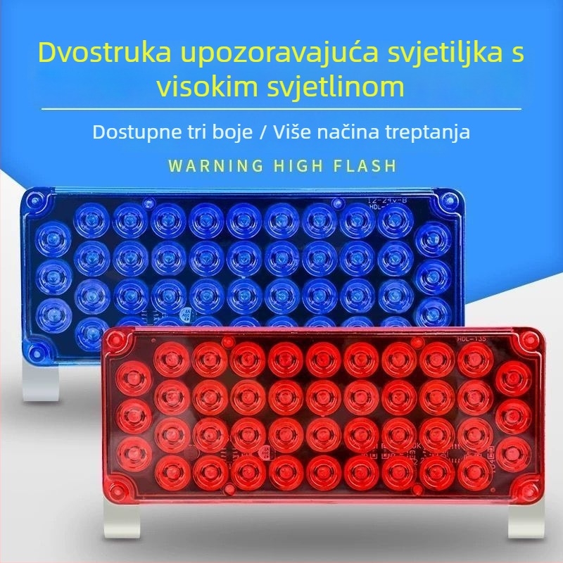LED upozoravajuće svjetlo za kamione i prikolice – snažan stroboskop, protiv sudara straga, za vozila spašavanja