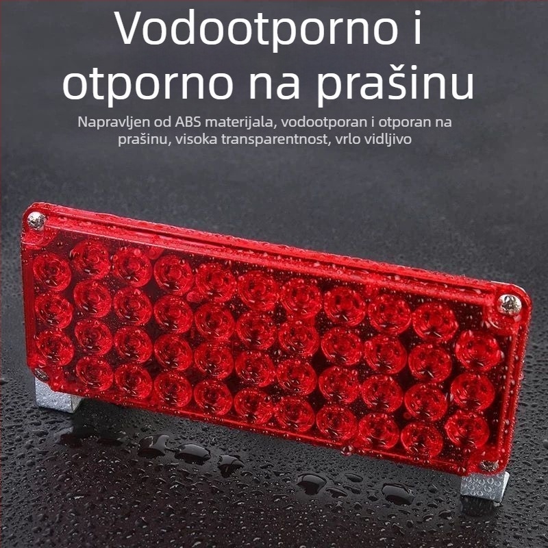 LED upozoravajuće svjetlo za kamione i prikolice – snažan stroboskop, protiv sudara straga, za vozila spašavanja