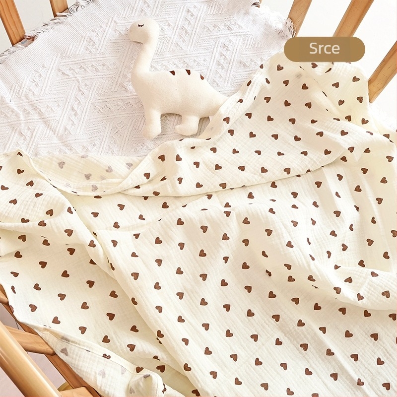 Novorođenačka dvostruko gaze zavojnica s printom crtića, težina 200–300 g