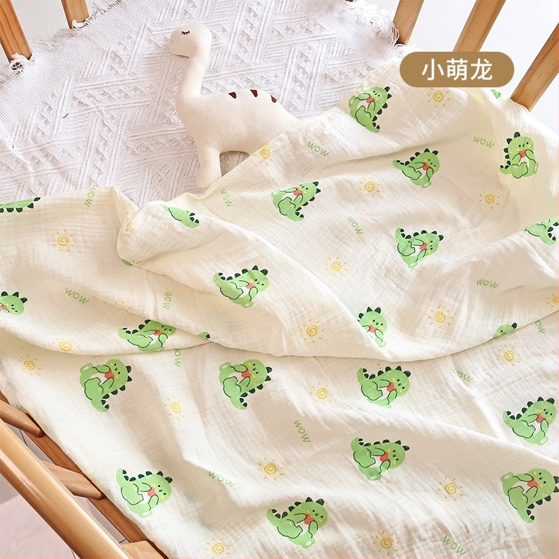 Novorođenačka dvostruko gaze zavojnica s printom crtića, težina 200–300 g