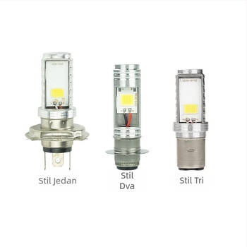Motocikl LED prednje svjetlo H4, aluminijsko kućište, IP67, 1500LM, 8-80V