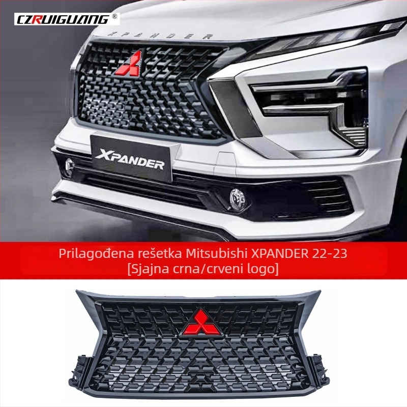 CZRUIGUANG ABS plastika: Mitsubishi XPander 22-23 Prednji okvir mreže za ulaz zraka