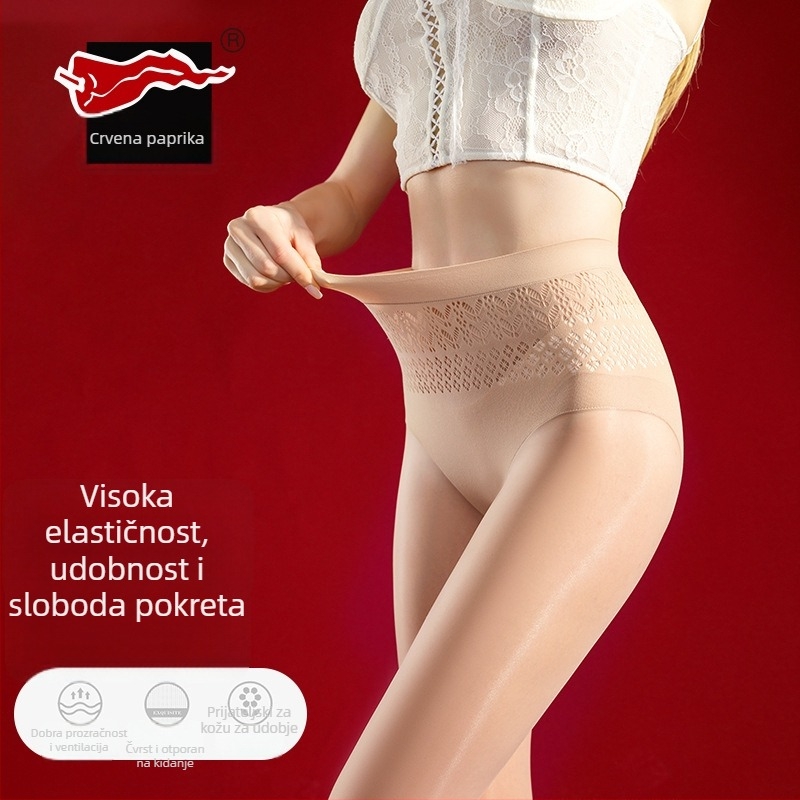 Najlon čarape pantyhose: podizanje zadnjice, oblikovanje, antibakterijske, protiv trenja, srednja gustoća, svestrani stil