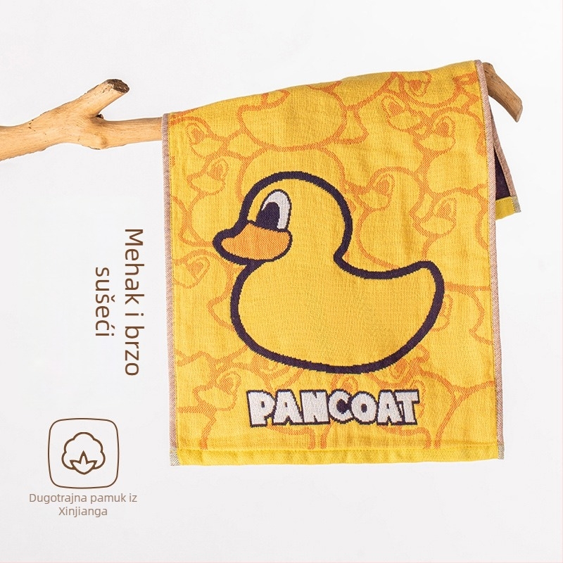 Bejbi pamuk za lice ručnik, Jacquard tkanina, 40 g, upijanje 5–10 s