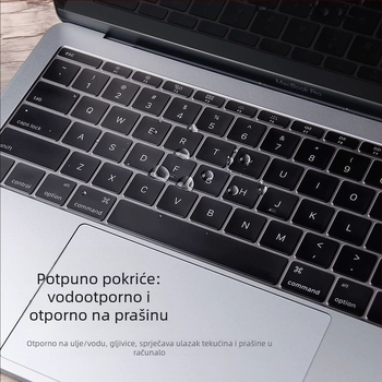 Weihui membrana tipkovnice za MacBook Pro i MacBook Air, kristalni TPU