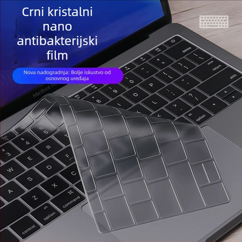 Weihui membrana tipkovnice za MacBook Pro i MacBook Air, kristalni TPU