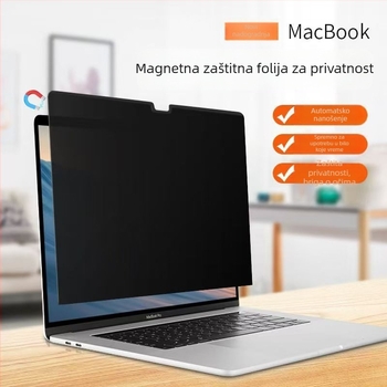 Magnetski zaštitnik zaslona za privatnost za MacBook Pro/Air – PET materijal, Mirror Clear