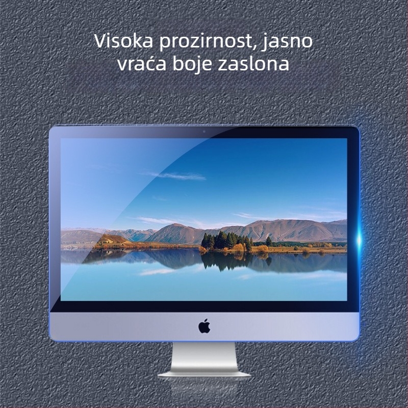 Zaštitno pokrivalo zaslona za iMac all-in-one, anti-plavo svjetlo, viseći nosač, silikon, 200 g