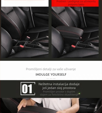 Hyundai Getz naslonska kutija – središnja kutija za pohranu, plastika; 2,5 kg; Model: Hyundai Getz Armrest Box; Kompatibilno s Getz; Mogućnost prilagodbe
