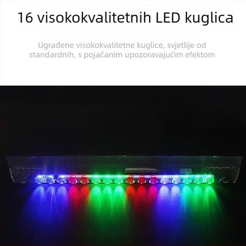 LED stražnje svjetlo, model 305, ABS materijal, univerzalna kompatibilnost, marka Aino di
