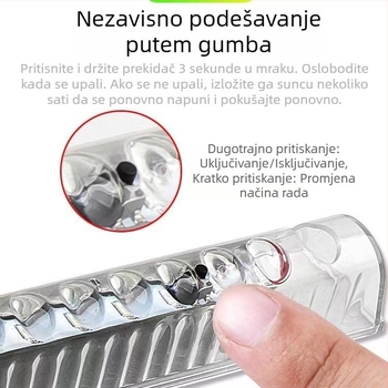 LED stražnje svjetlo, model 305, ABS materijal, univerzalna kompatibilnost, marka Aino di