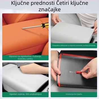 Kožni zaštitnik središnjeg naslona za ruku za Fangcheng Leopard Titanium 7 — ABS i silikon