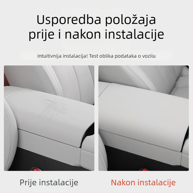 Kožni zaštitnik središnjeg naslona za ruku za Fangcheng Leopard Titanium 7 — ABS i silikon