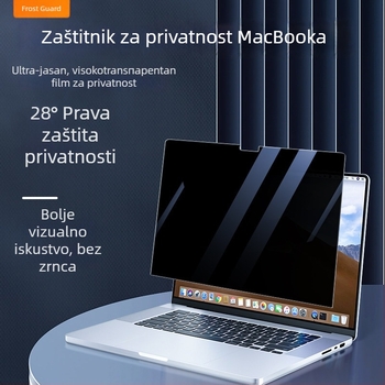 Magnetski zaštitnik zaslona protiv špijuniranja za MacBook Pro/Air – zaštita zaslona s magnetskim pričvršćivanjem